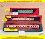 Matériel 2-rail courant continu DC locomotives, wagons rails, Ophalen of Verzenden