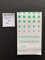 Pays-Bas 1987 - Erreurs de plaques sur un carnet de timbres, Gestempeld