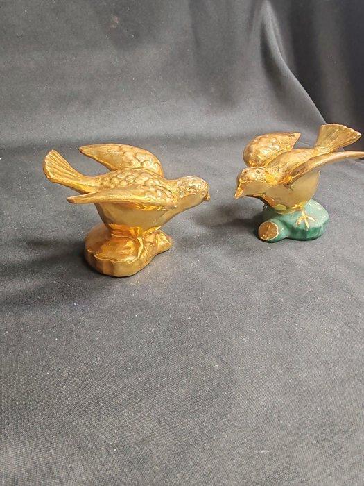 Limoges - Montigny - Zout- en pepervaatjes (2) - vogels -, Antiek en Kunst, Antiek | Meubels | Tafels