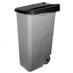 Rolcontainer | Kunststof (Grijs/Zwart) | 110L | Klapdeksel, Zakelijke goederen, Verzenden, Nieuw in verpakking
