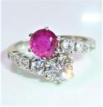 Ring - 14 karaat Witgoud - 1.75ct. tw. Diamant (Natuurlijk), Handtassen en Accessoires, Ringen, Nieuw