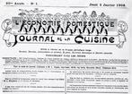 Journal de la Cuisine (2 Années complète en 103 livraisons)
