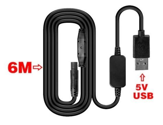 USB Voedingskabel Wifi Achteruitrijcamera, Auto diversen, Auto-accessoires, Nieuw, Verzenden