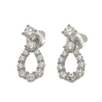 Harry Winston - Boucles doreilles Platine