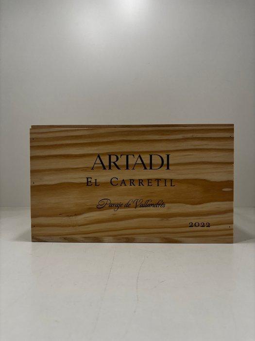 2022 Bodegas Artadi, El Carretil - Rioja - 6 Flessen (0.75, Verzamelen, Wijnen