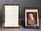 Leonard Darwin - Original photograph of Charles Darwin [His, Nieuw