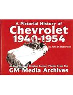 A PICTORIAL HISTORY OF CHEVROLET 1940-1954, AS TOLD TROUGH, Livres, Autos | Livres