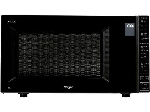Whirlpool -  Microgolfoven Met Grill Cook 30  - Zilver, Elektronische apparatuur, Microgolfovens, 60 cm of meer, Draaiplateau