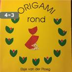 Origami rond / Origami 9789025293529 E. van der Ploeg, Verzenden, Gelezen, E. van der Ploeg