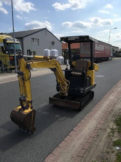 Veiling: Minigraver Mitsubishi MM15, Zakelijke goederen, Machines en Bouw | Kranen en Graafmachines, Ophalen
