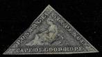 Cape of Good Hope 1855 - Un scellino vert foncé usagé,, Postzegels en Munten, Postzegels | Europa | UK, Gestempeld