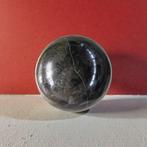 Black agate Bol - Hoogte: 15.5 cm - Breedte: 15.5 cm- 5500 g