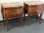 Commode (2) - Brons, Hout, Marmer