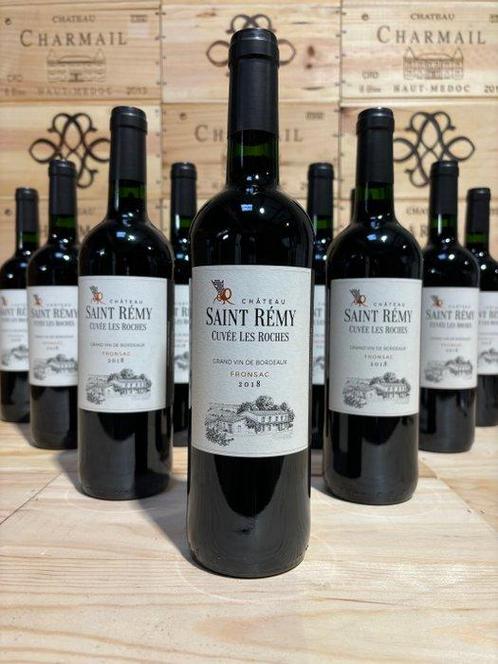 2018 Château Saint Rémy Cuvée les Roches - Canon-Fronsac -, Verzamelen, Wijnen