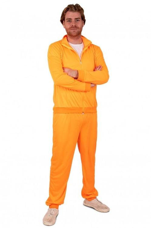 Trainingspak Heren Neon Oranje, Kleding | Heren, Carnavalskleding en Feestkleding, Nieuw, Verzenden