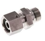 14S & G1/2 Swivel droit en acier inoxydable avec filetage, Bricolage & Construction, Verzenden