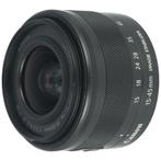 Canon EF-M 15-45mm f/3.5-6.3 IS STM zwart occasion, Verzenden, Zo goed als nieuw