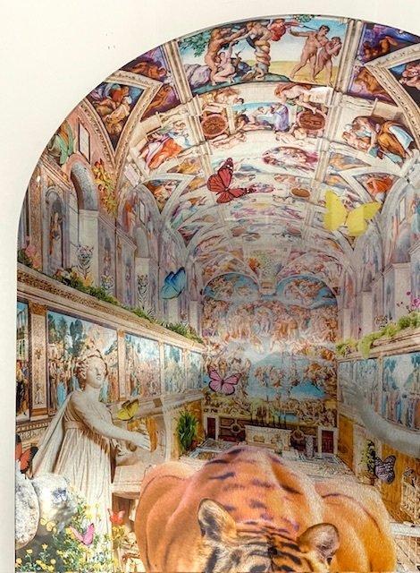 Van Apple - The Tigers Fountain, Antiek en Kunst, Kunst | Designobjecten