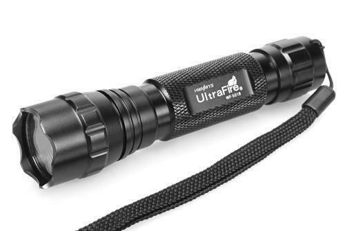 Torch LED 800 Lumens Flashlight 13,3 CM, Caravans en Kamperen, Kampeeraccessoires, Verzenden