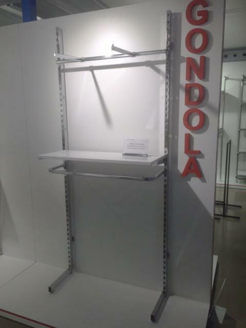 *TIP*  wandsysteem gondola kledingrek kliksysteem 1 meter, Huis en Inrichting, Woonaccessoires | Overige, Ophalen of Verzenden