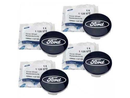 4x ORIGINAL Ford Trim Cap Wieldop Naafdop Wieldop 1128972, Auto-onderdelen, Banden en Velgen, Ophalen of Verzenden