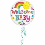 Welcome Baby helium ballon 43cm, Hobby & Loisirs créatifs, Verzenden