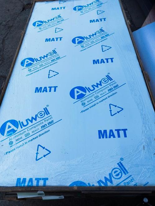 Aluminium composiet platen - ACP - Dibond - Dilite - Alubond, Doe-het-zelf en Bouw, Platen en Panelen, Minder dan 20 mm, Nieuw