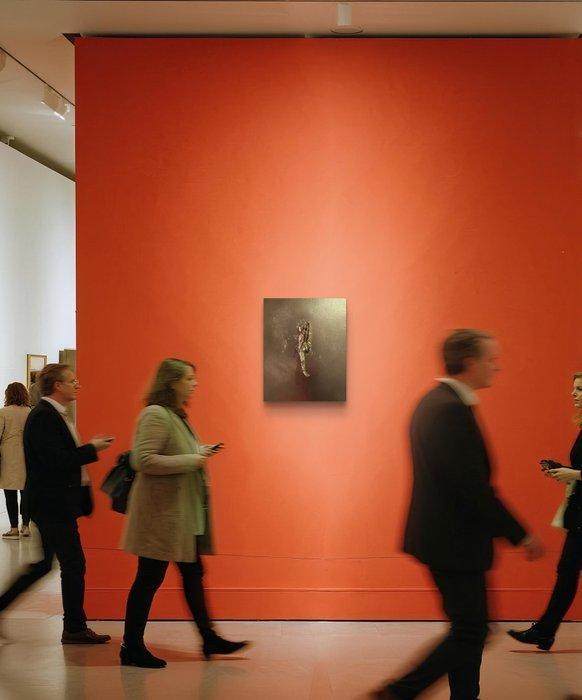 Nicole Lubbers - Golden Stillness, Antiek en Kunst, Kunst | Schilderijen | Modern