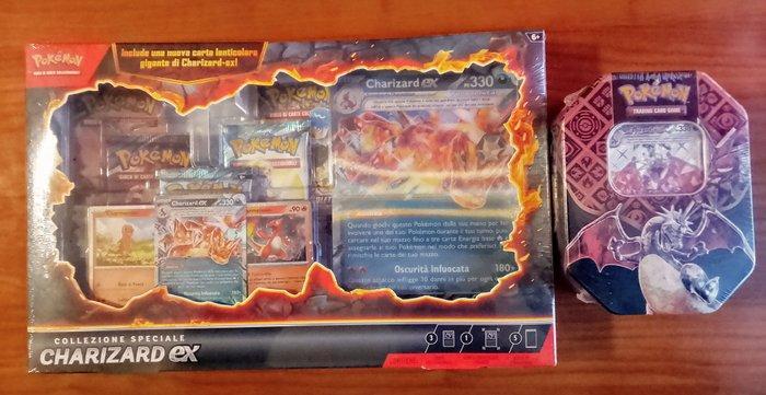 Pokémon - 2 Booster box - Pokemon ITA Charizard Ex Tin, Hobby & Loisirs créatifs, Jeux de cartes à collectionner | Pokémon