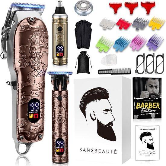 2dekans | Professionele Draadloze 4-in-1 Tondeuse – Haar- &, Elektronische apparatuur, Persoonlijke Verzorgingsapparatuur, Ophalen of Verzenden