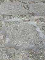 Weelderige elegantie in damastjacquard - Meubelstof - 5 m -, Antiek en Kunst