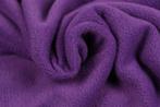 10 meter fleece stof - Paars - 100% polyester, Hobby en Vrije tijd, 200 cm of meer, Nieuw, Polyester, 120 cm of meer