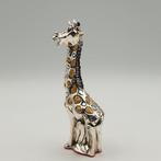 Giraffa rivestita in Argento e smalti - Figure - En argent, Antiek en Kunst