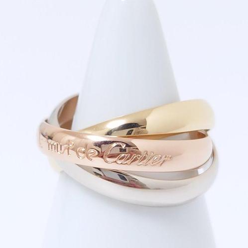 Zonder Minimumprijs - Cartier - Ring - Trinity - 18 karaat, Handtassen en Accessoires, Ringen