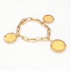 Armband - 14 karaat Geel goud, Handtassen en Accessoires, Antieke sieraden