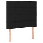 Zwarte Hoofdborden 100cm (2 stuks) - Tweede Kansje! OP = OP, Verzenden, Zwart, Nieuw, Stof