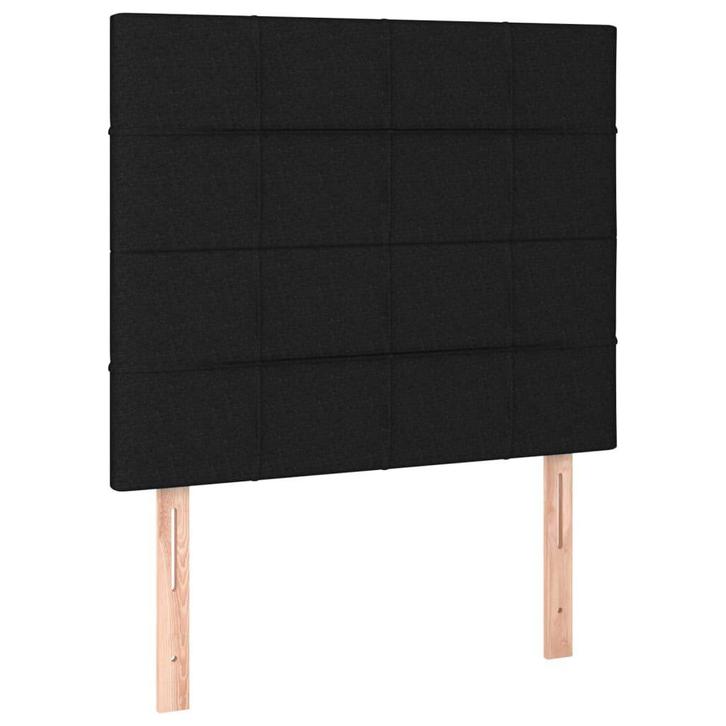 Zwarte Hoofdborden 100cm (2 stuks) - Tweede Kansje! OP = OP, Huis en Inrichting, Slaapkamer | Bedden, 100 cm, Verstelbaar, Zwart
