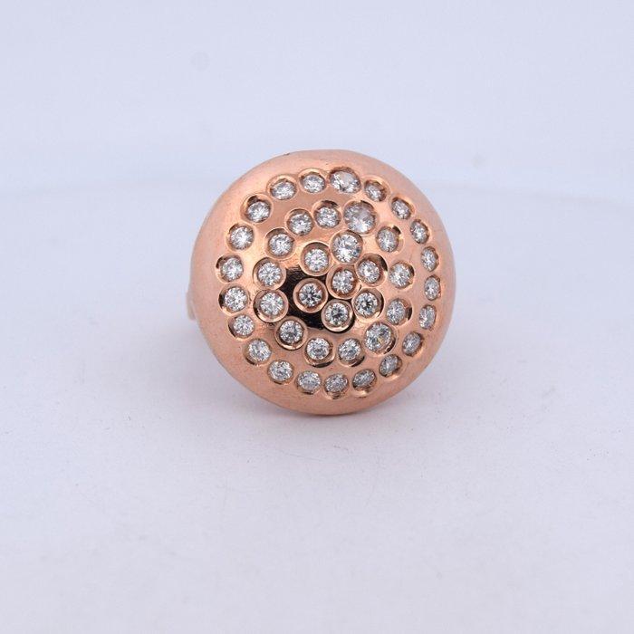 Zonder Minimumprijs - Armring - 9 kt. Roségoud - 1.65ct. tw., Handtassen en Accessoires, Antieke sieraden