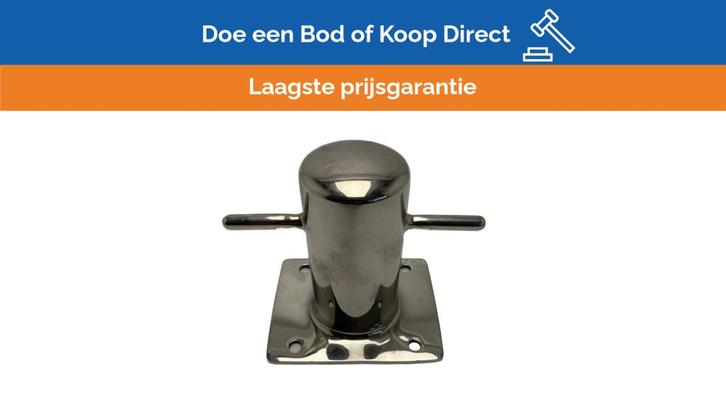 Bieden: Vetus ACHILLES120 stainless steel high, Watersport en Boten, Bootonderdelen, Ophalen of Verzenden