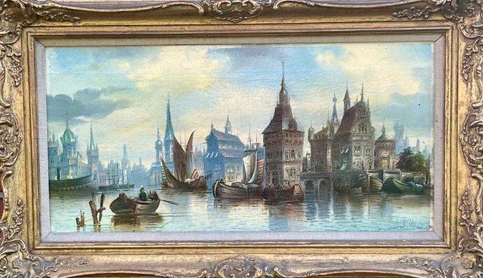 Frederick Gilberts - pseudonym of Karl Kaufmann (1843-1905 ), Antiek en Kunst, Kunst | Schilderijen | Klassiek