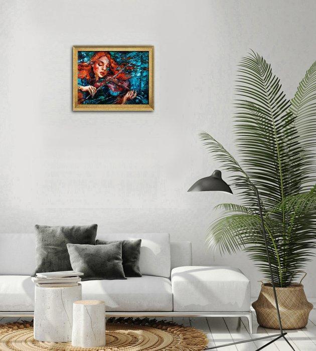 Krystyna Ró-Pasek - DOTYK MUZYKI, Antiek en Kunst, Kunst | Schilderijen | Modern