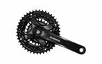 Crankstel Shimano FC-TY501 6/7/8 speed 42x34x24T - zwart, Fietsen en Brommers, Fietsonderdelen, Nieuw, Verzenden