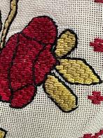 ricami fatti a mano lavorazione antica a telaio - Bedsprei -, Antiek en Kunst