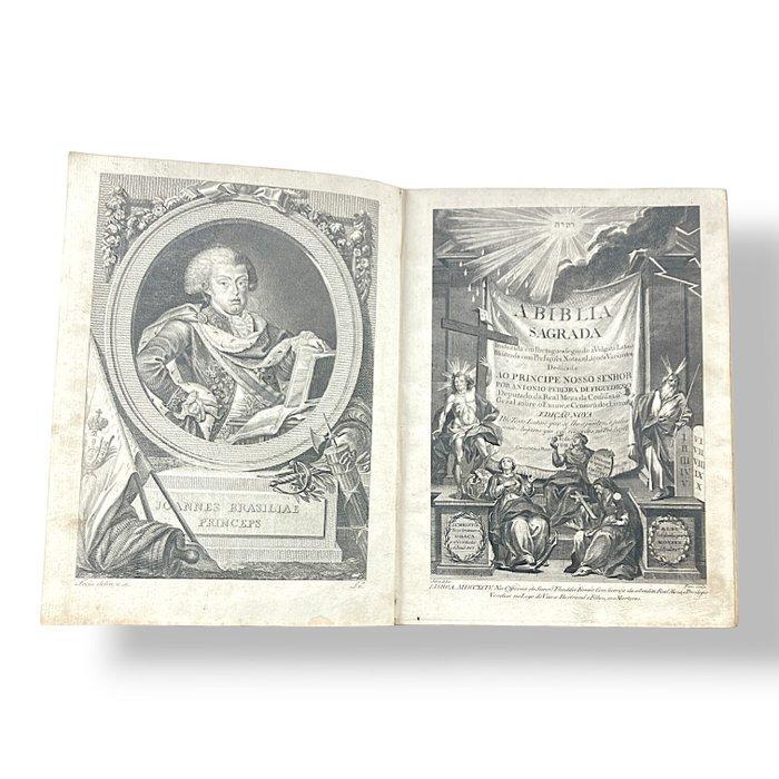 Antonio Pereira de Figueiredo - Biblia Sagrada - 1790, Antiek en Kunst, Antiek | Boeken en Manuscripten