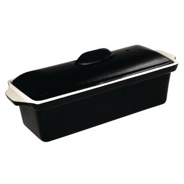 Paté/terrine vorm gietijzer zwart 1,7L | 340x105x110(h)mm, Verzenden