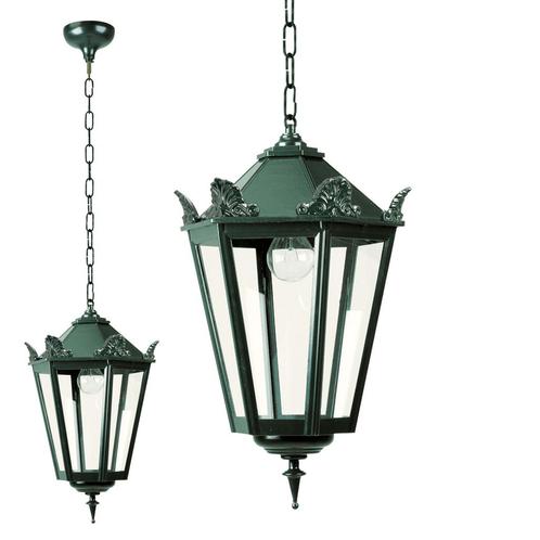 Buitenverlichting Plafond & Veranda KS Verlichting Hanglamp, Tuin en Terras, Buitenverlichting, 50 tot 250 watt, Nieuw, Aluminium