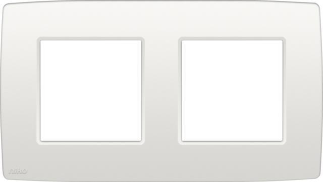 Niko Original Cover Frame Switchgear - 101-76800 [2 Pieces], Doe-het-zelf en Bouw, Elektriciteit en Kabels, Verzenden