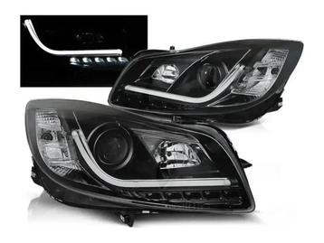 Opel Insignia 2008 tot 2012 LEDtube koplampen Black beschikbaar voor biedingen