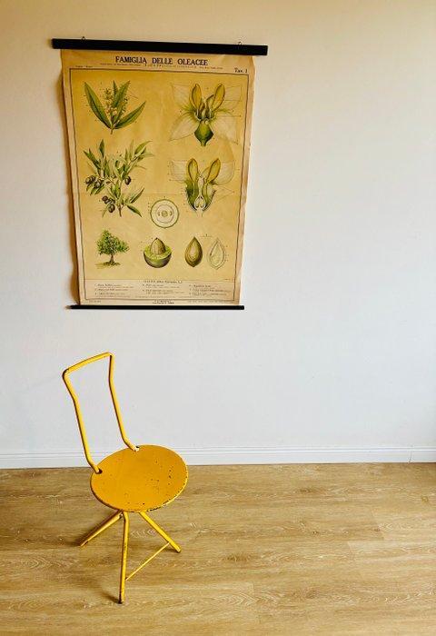 Fly Line - Chaise pliante - Métal blanc - Stile Dafne, Antiquités & Art, Curiosités & Brocante