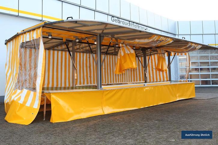 Borco markttrailer voor groenten en fruit ref 38091, Zakelijke goederen, Stock en Retail | Verkoopwagens